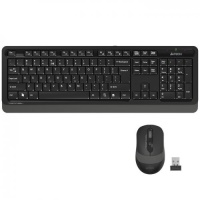 A4 TECH FG1010 USB KABLOSUZ Q MULTIMEDIA KLAVYE&MOUSE SET GRI